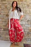 Carnaby Balloon Cuff Pant Sangria & Tan